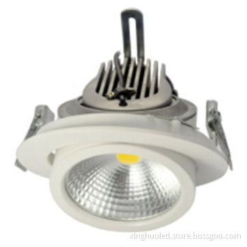 30W sharp LED gimbal downlight with aluminum alloy housing rotate 360 degrees